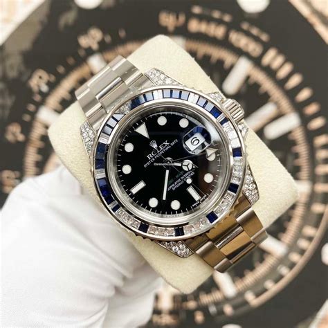 rolex saru white gold|rolex gmt 2 rose gold.